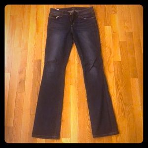 Dark wash joe jeans